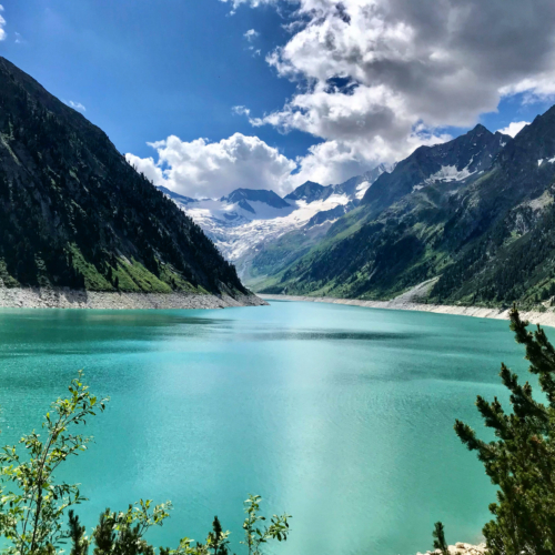 Schlegeisspeicher in Tirol Österreich